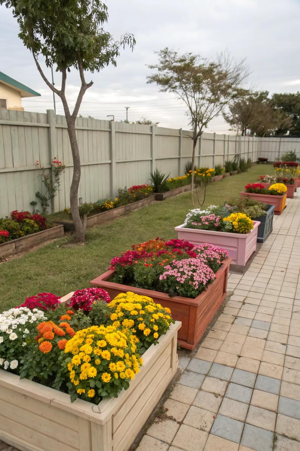 Playful garden pots inject vibrancy and charm into your backyard.