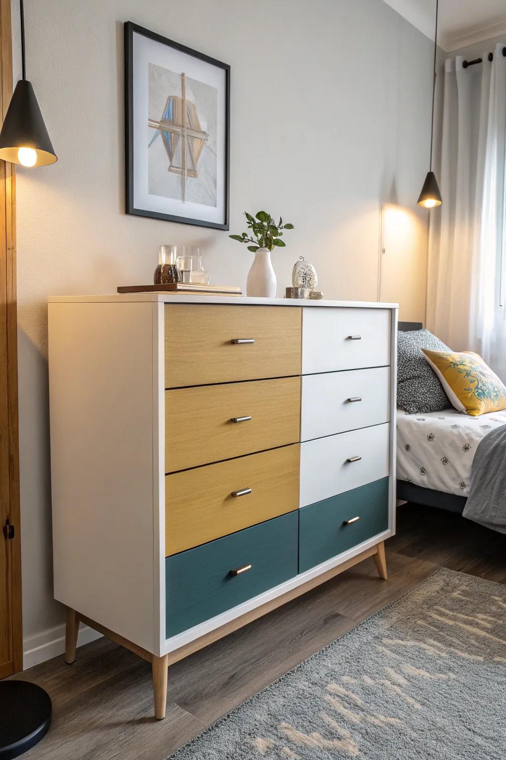 Dual-tone finishes add dimension and sophistication.