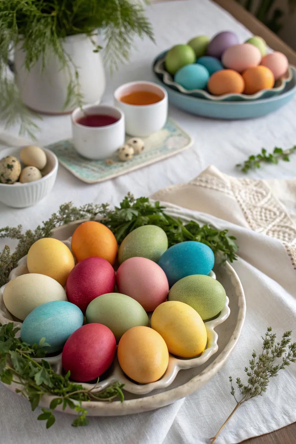 Naturally pigmented eggs in subtle, yet stunning shades.