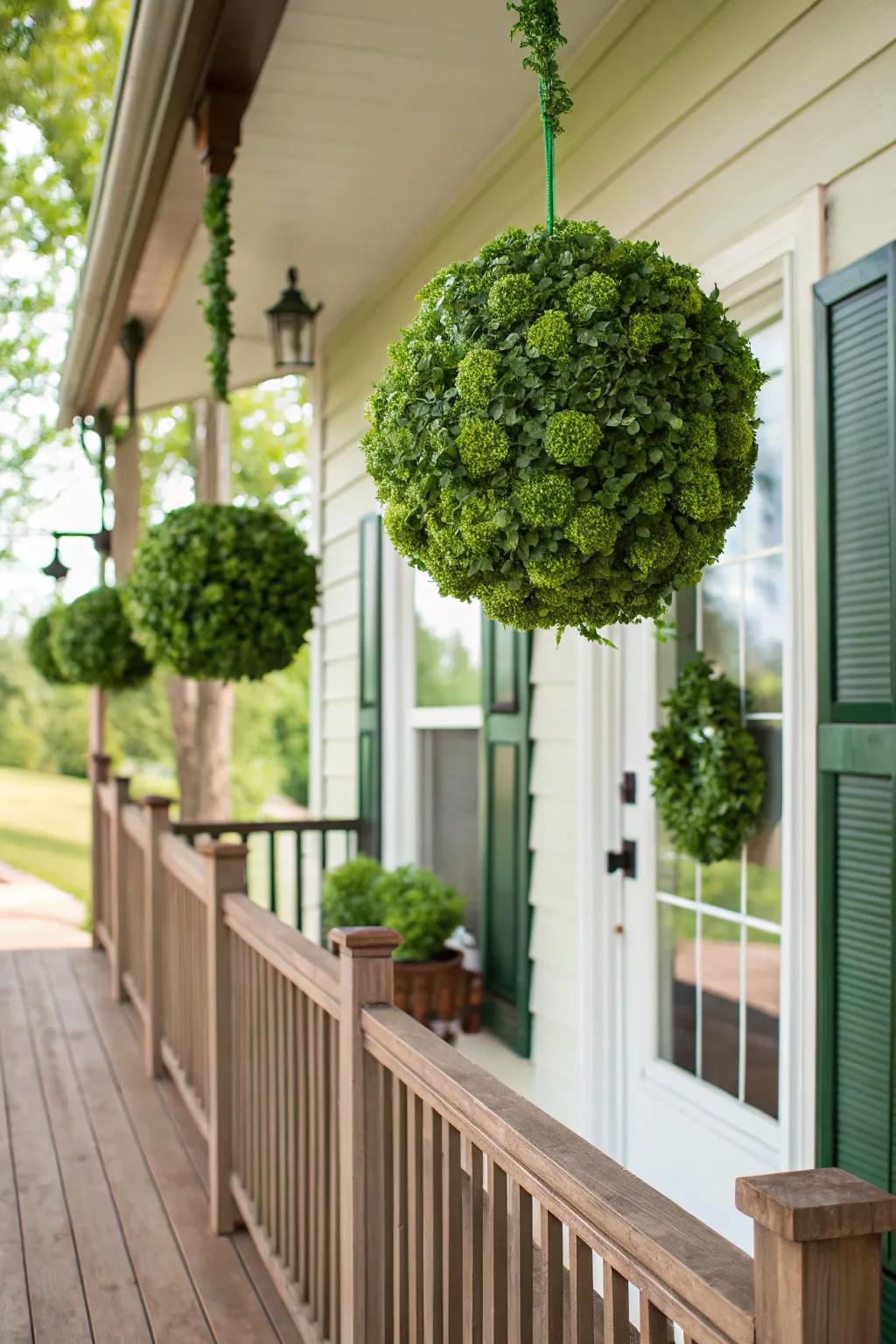 Adoration orbs append a whimsical festive nuance.