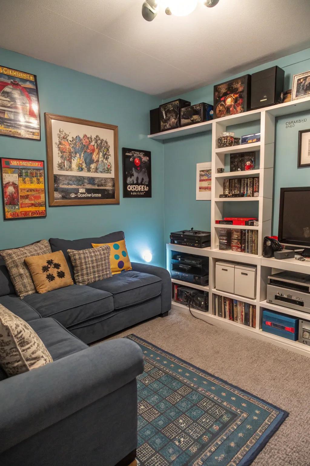 Palette enhances the area.