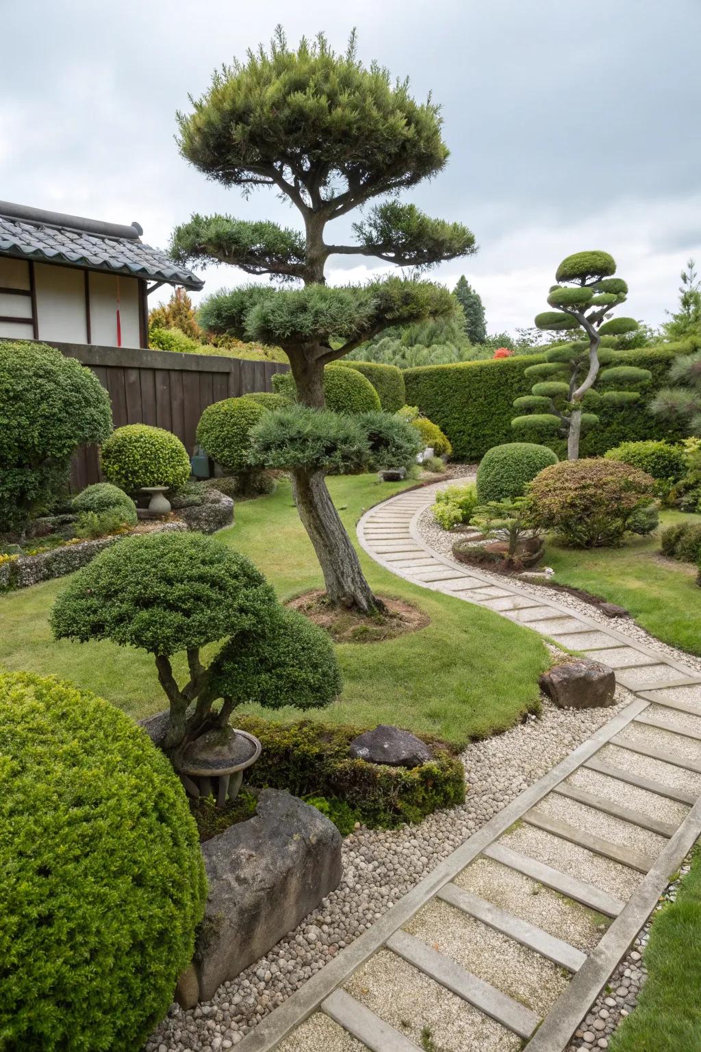 A miniature grove collection displaying classic artistry.