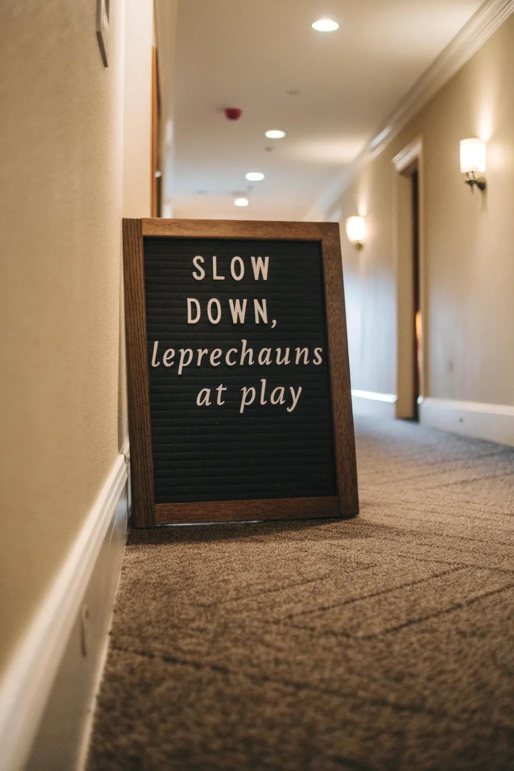 A whimsical reminder to value the magic of St. Patrick's Day.
