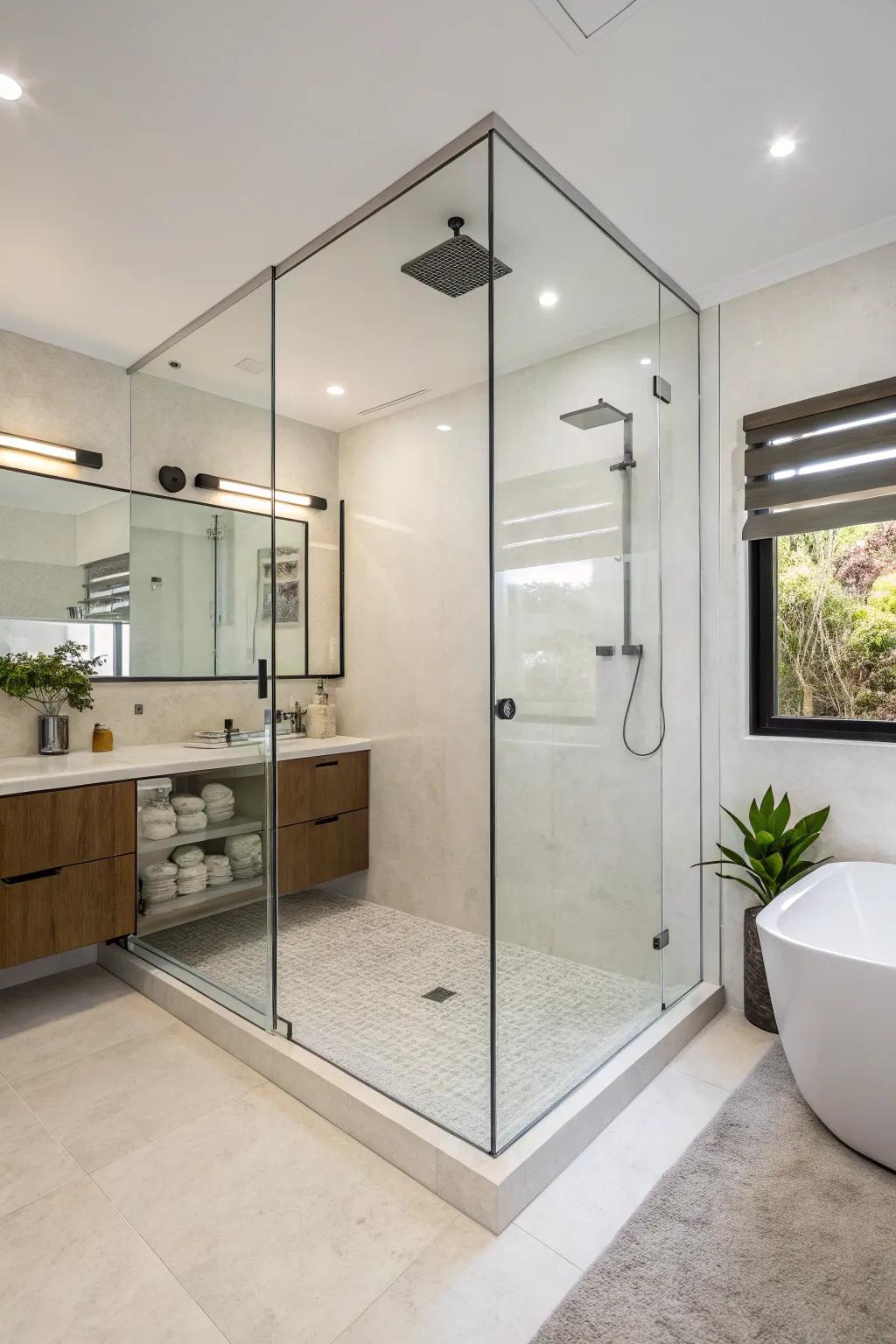 Unbordered dividers offer a streamlined and modern look.