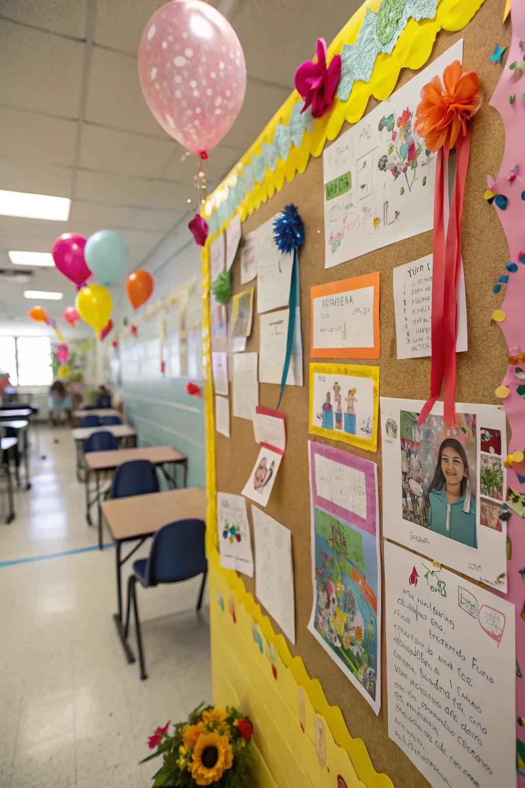 Class involvement brings a feeling of community to the board.