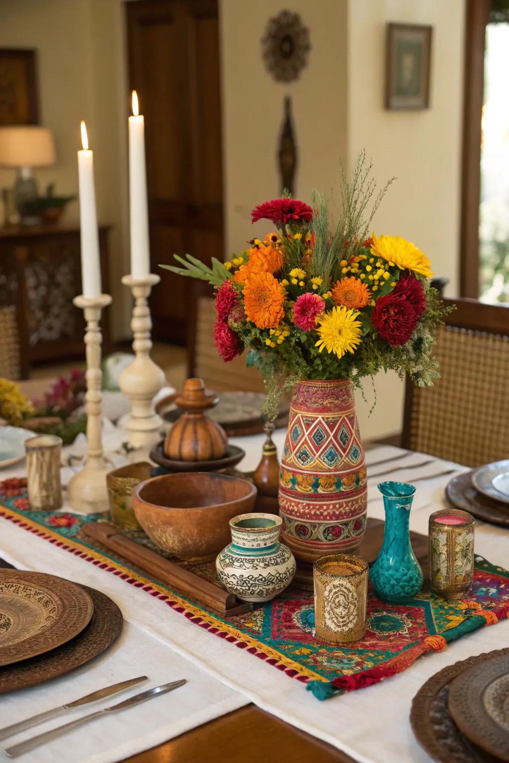 Cultural inspirations introduce a distinctive and celebratory flair.