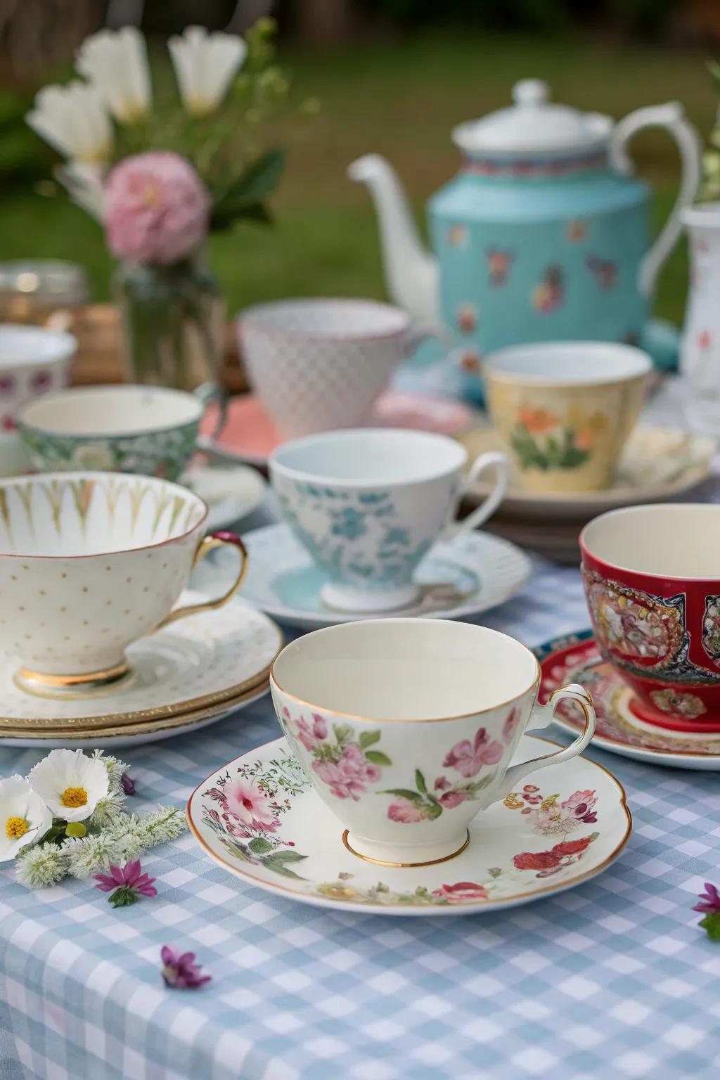 Unmatched beverage collections cultivate a relaxed and whimsical atmosphere.