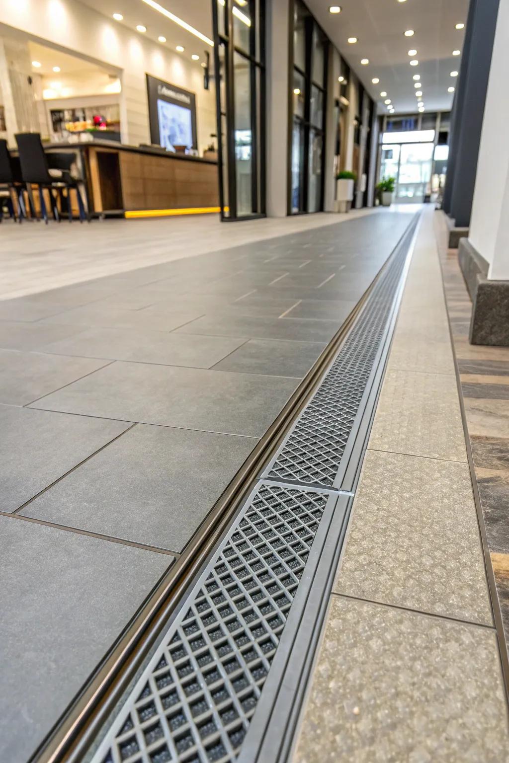 T-Track transitions ensure precision and cleanliness.