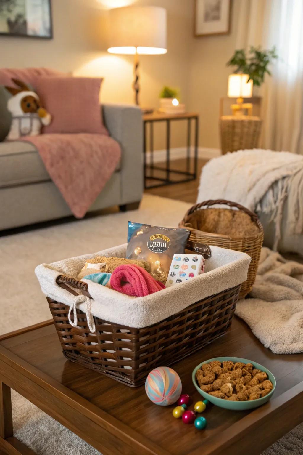 A pet bag for animal friends.