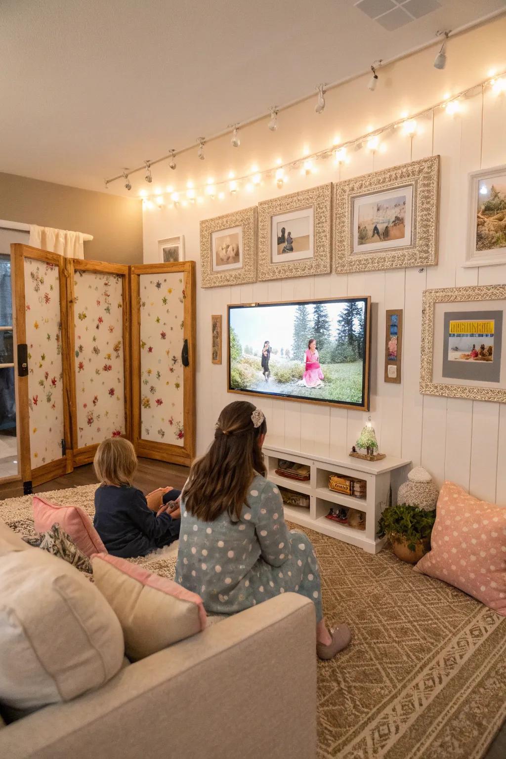 Interactive frames instilling playful moments of unexpected delight.