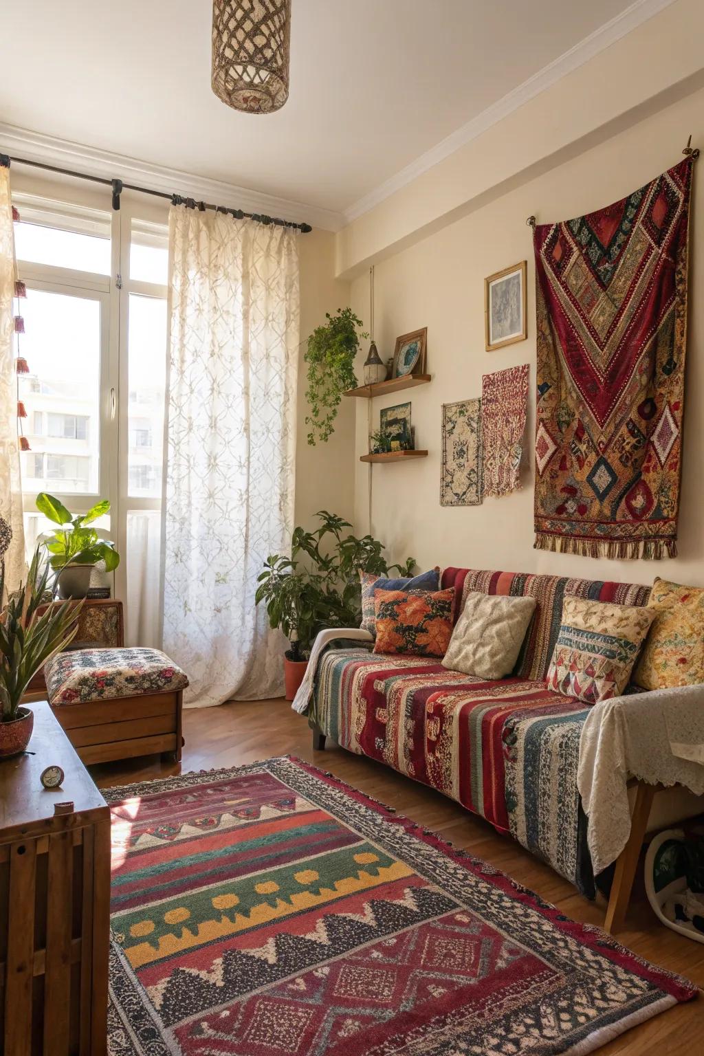 Designs bring individuality and vibrancy to small spaces.