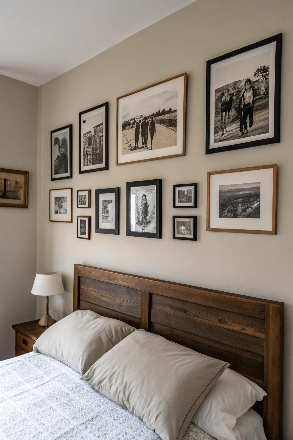 Black and white imagery brings timeless elegance