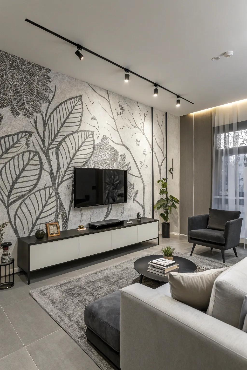 Monochrome designs deliver a chic and ageless refinement.