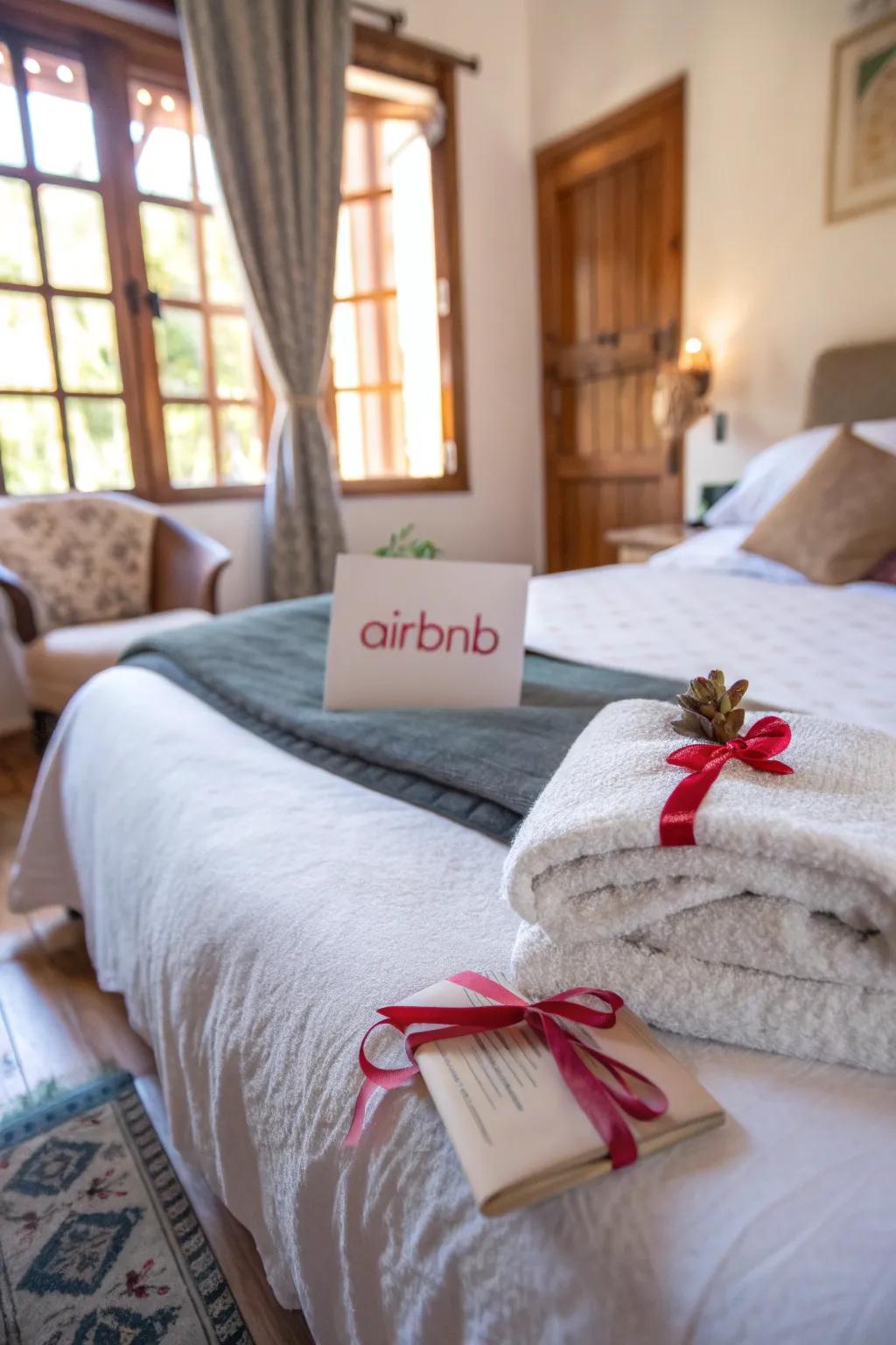 Personalized welcome gestures render guests feeling valued and appreciated.