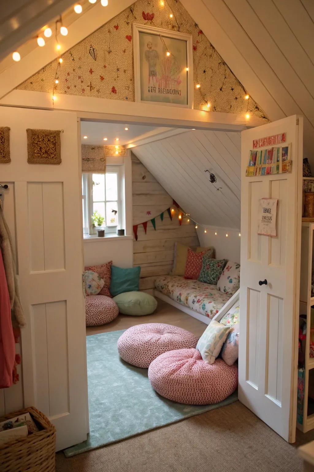 A secret hideaway.