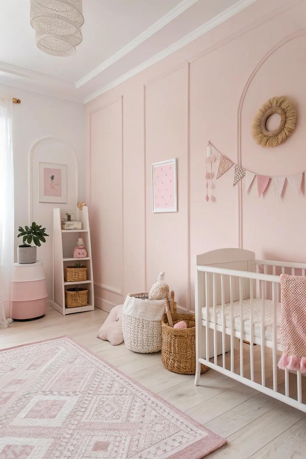 A minimalist approach conceives a serene and intentional expanse.