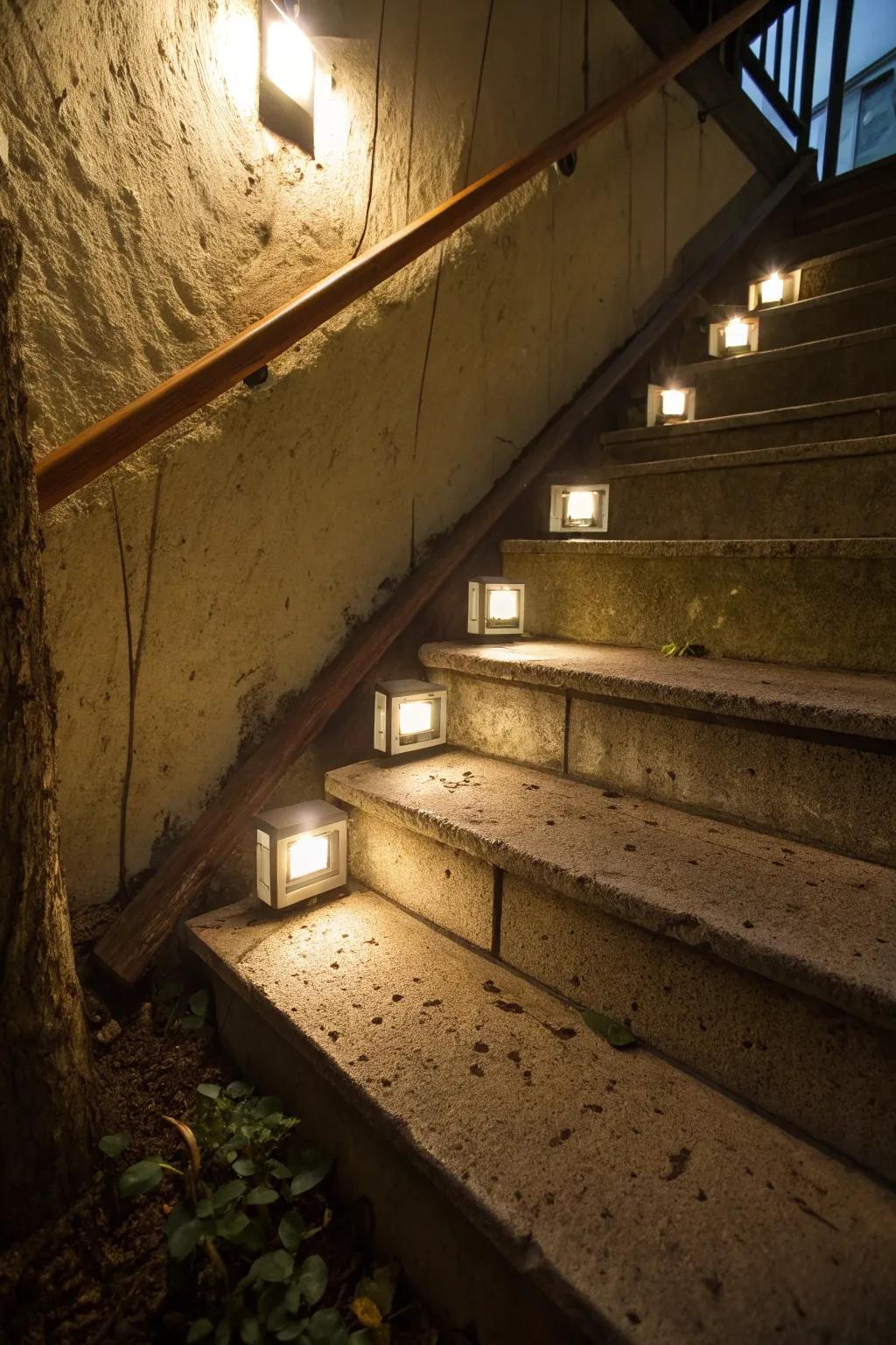 Embrace sustainability through solar lights.