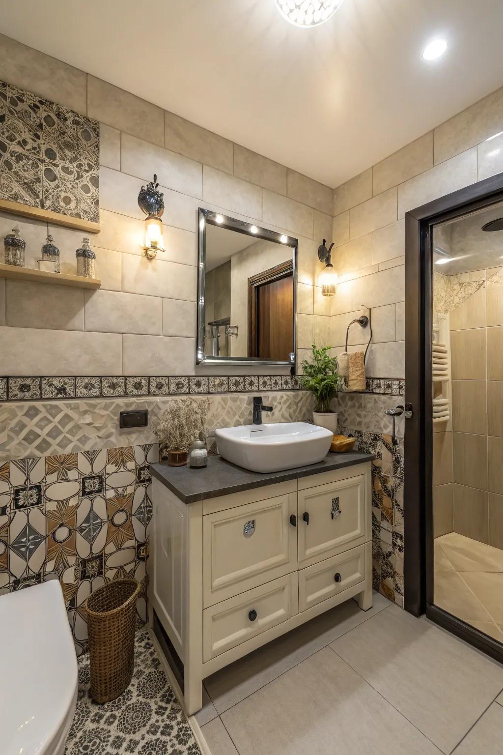 Asymmetrical designs add a playful and creative touch.