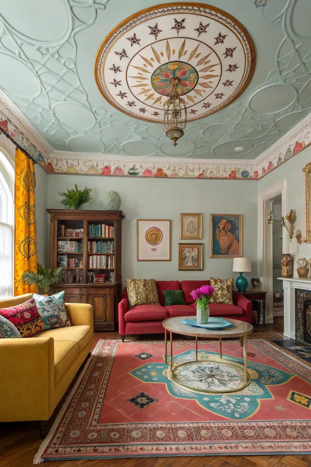 Hand-painted rosettes are unparalleled and artistic.