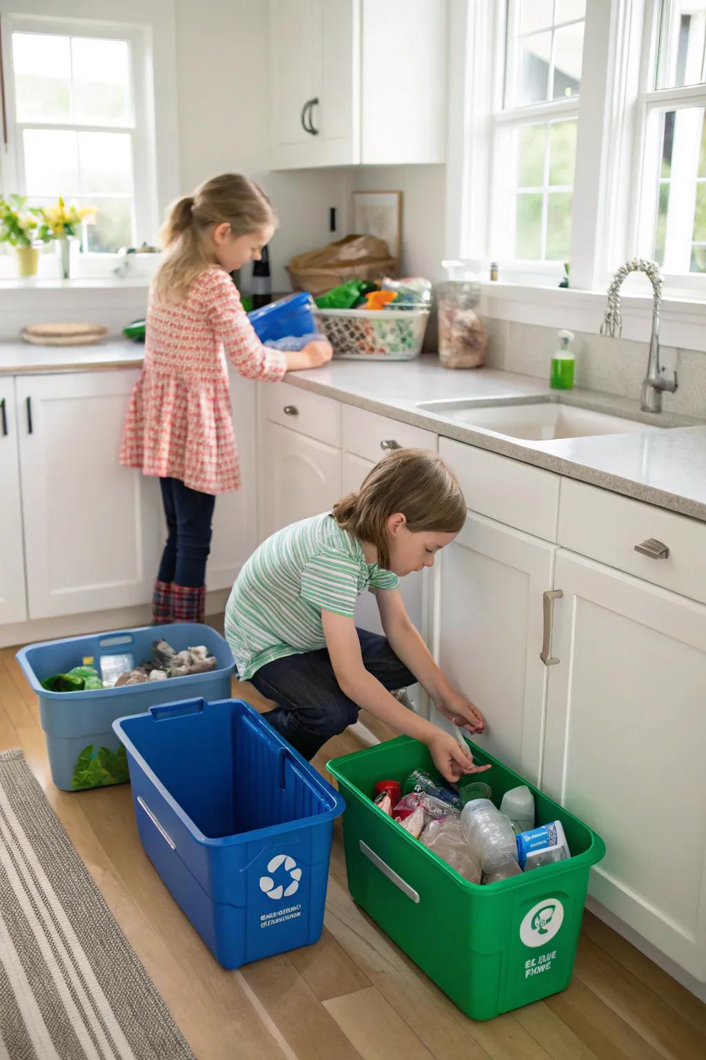 Instill environmentally conscientious inclinations through reclaiming duties.