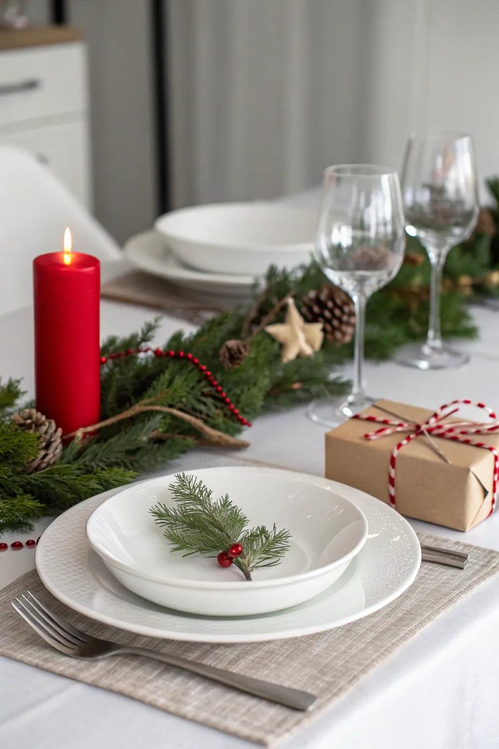 Minimalist décor for understated elegance.