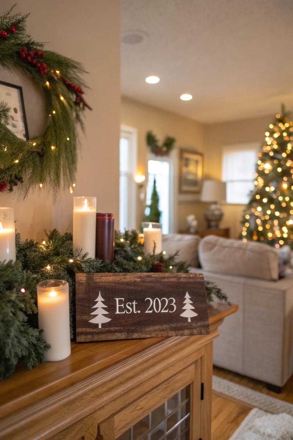 Fashion cherished reminiscences with a personalized family notice.