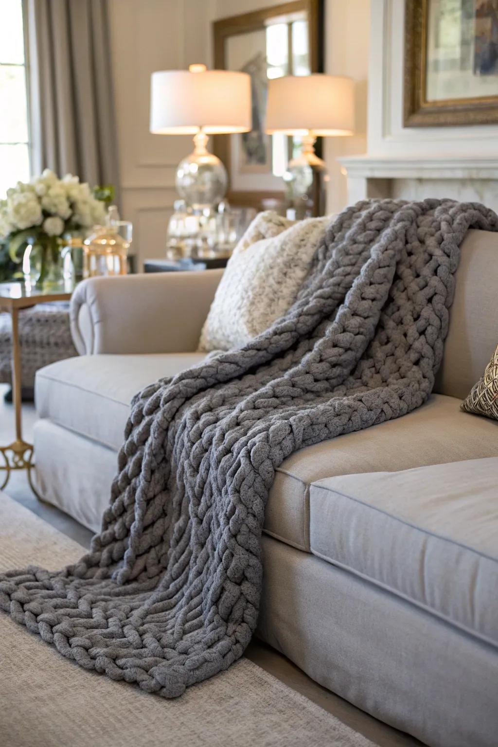 Harmonious grays offer a versatile and sophisticated look.