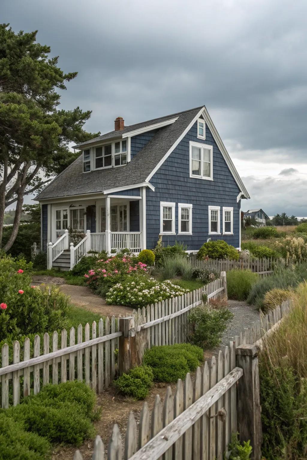 Nautical colors: crafting a serene coastal ambiance, wherever your cottage may reside.