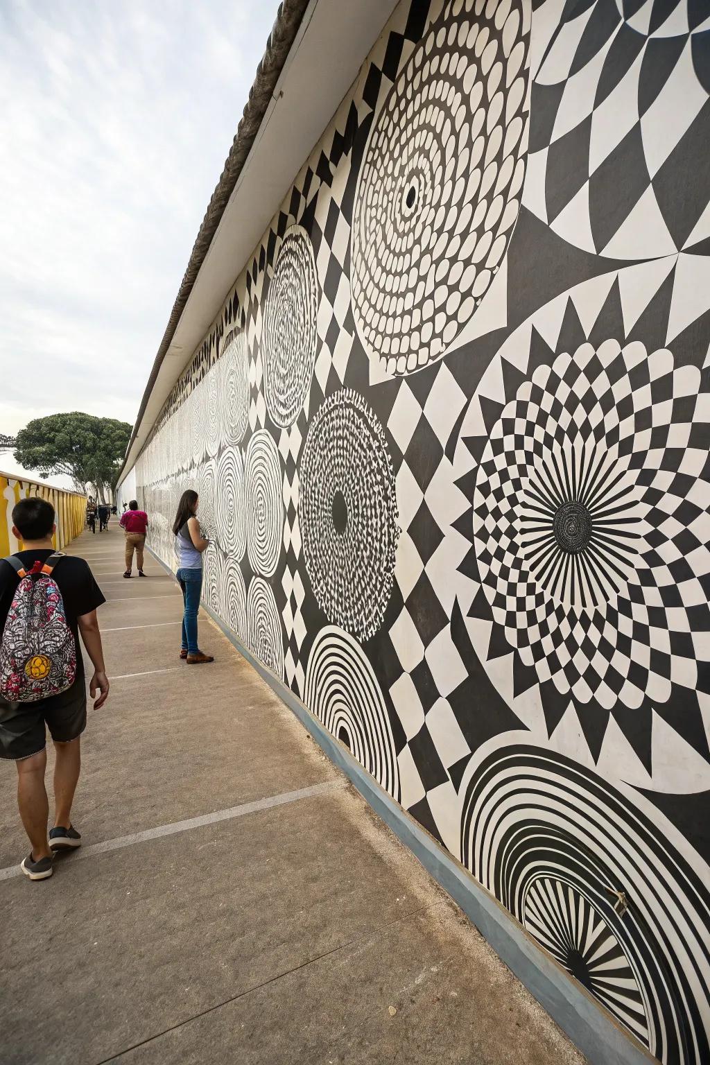 Enigmatic art sparks humor and whimsy.