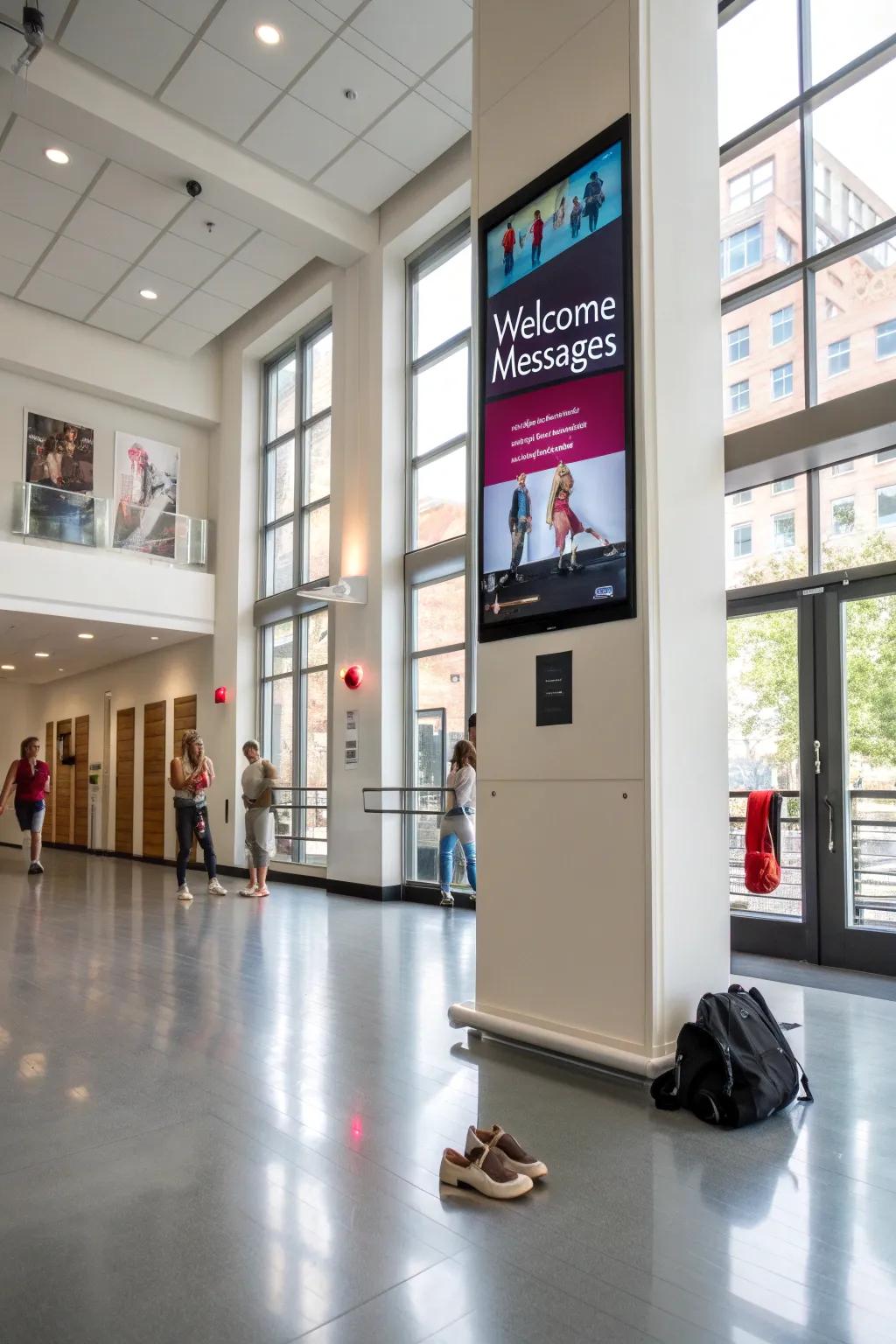 Personalized transmissions make each visit special.