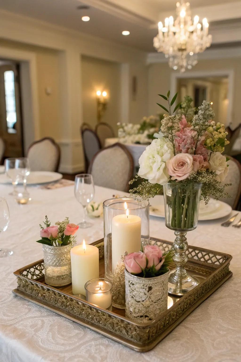 Elevate your dining experience with a platter centerpiece.