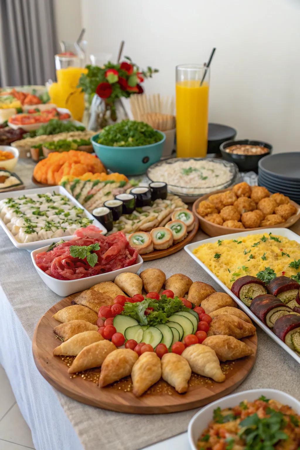 A cultural blend menu that infuses an exhilarating and flavorful spin to the brunch.