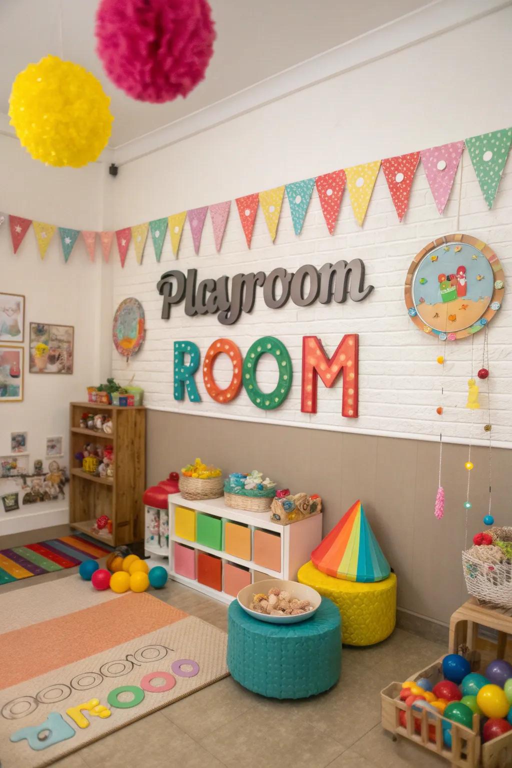 Mixing typefaces infuses markers with a playful and creative touch.