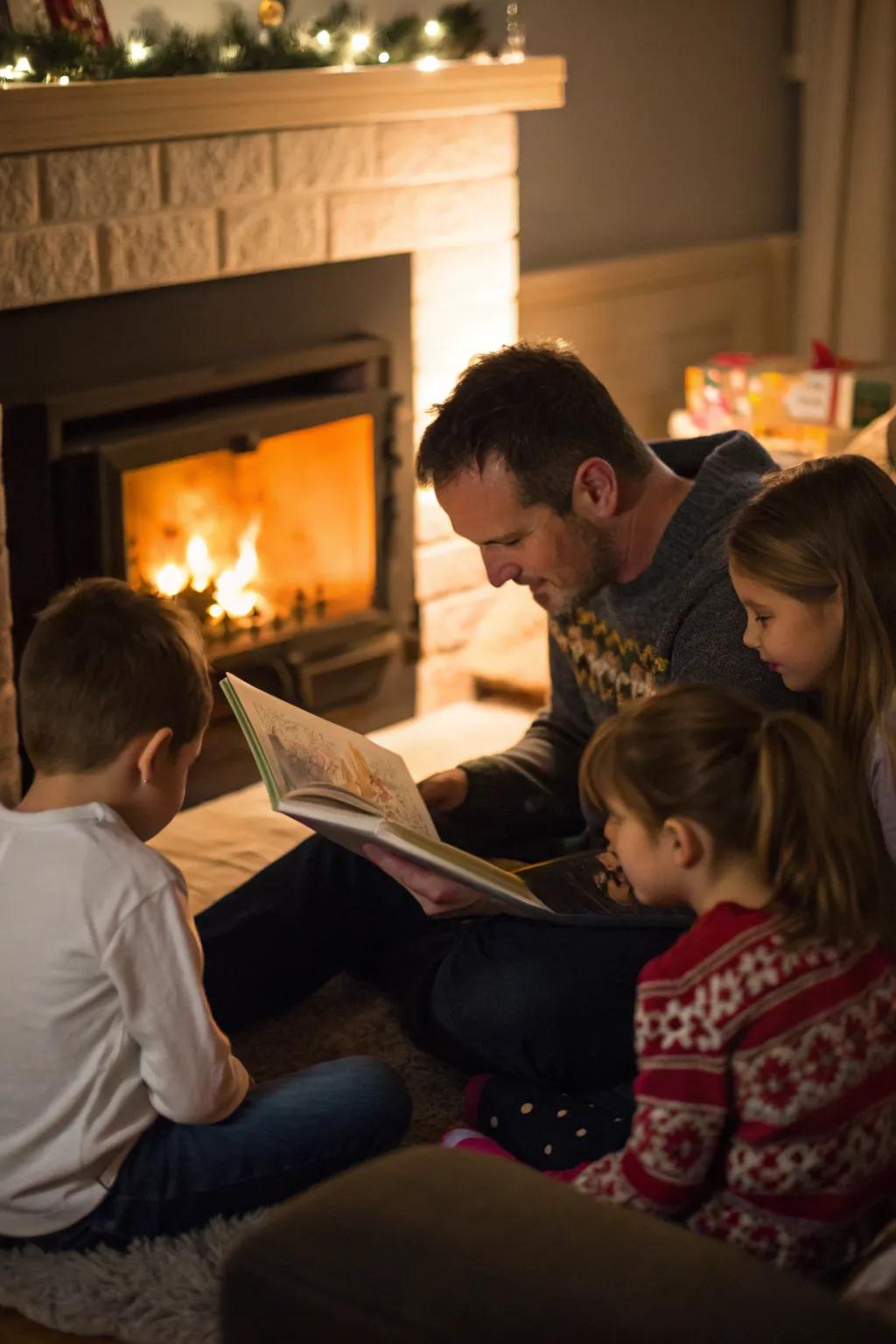 Share the magic of Christmas with stories.