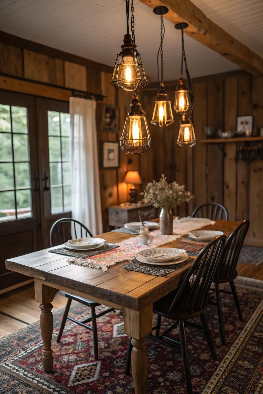 Designs inspired by past eras evoke a sense of nostalgia and warmth.