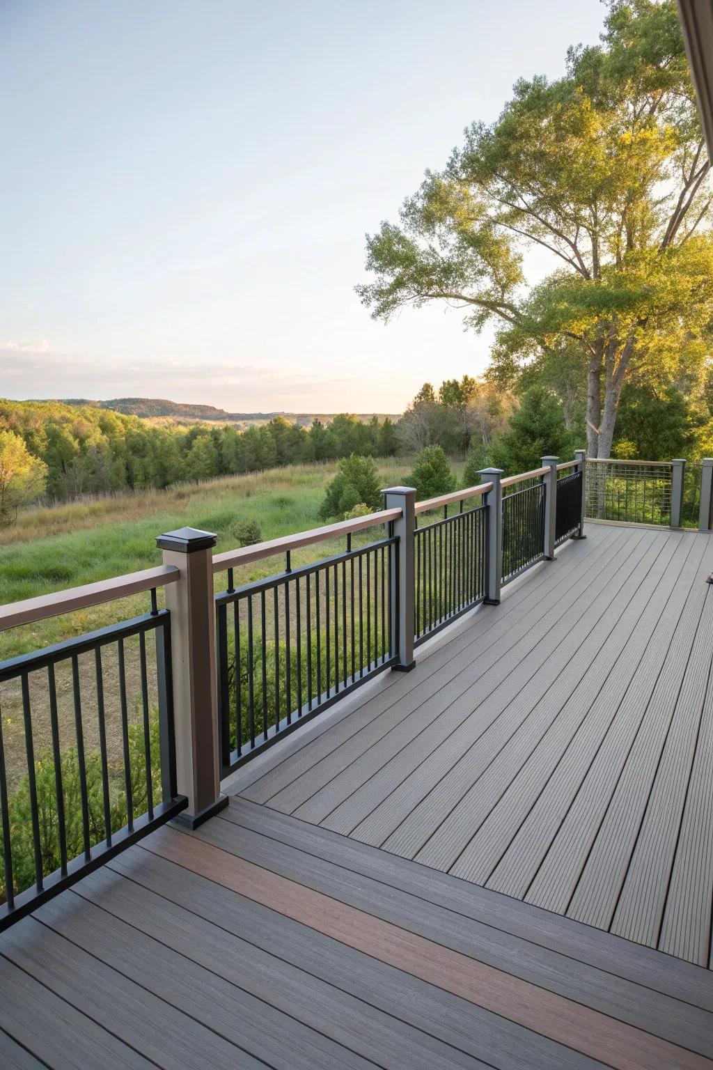 Dynamic design: Vertical and horizontal strip combo.