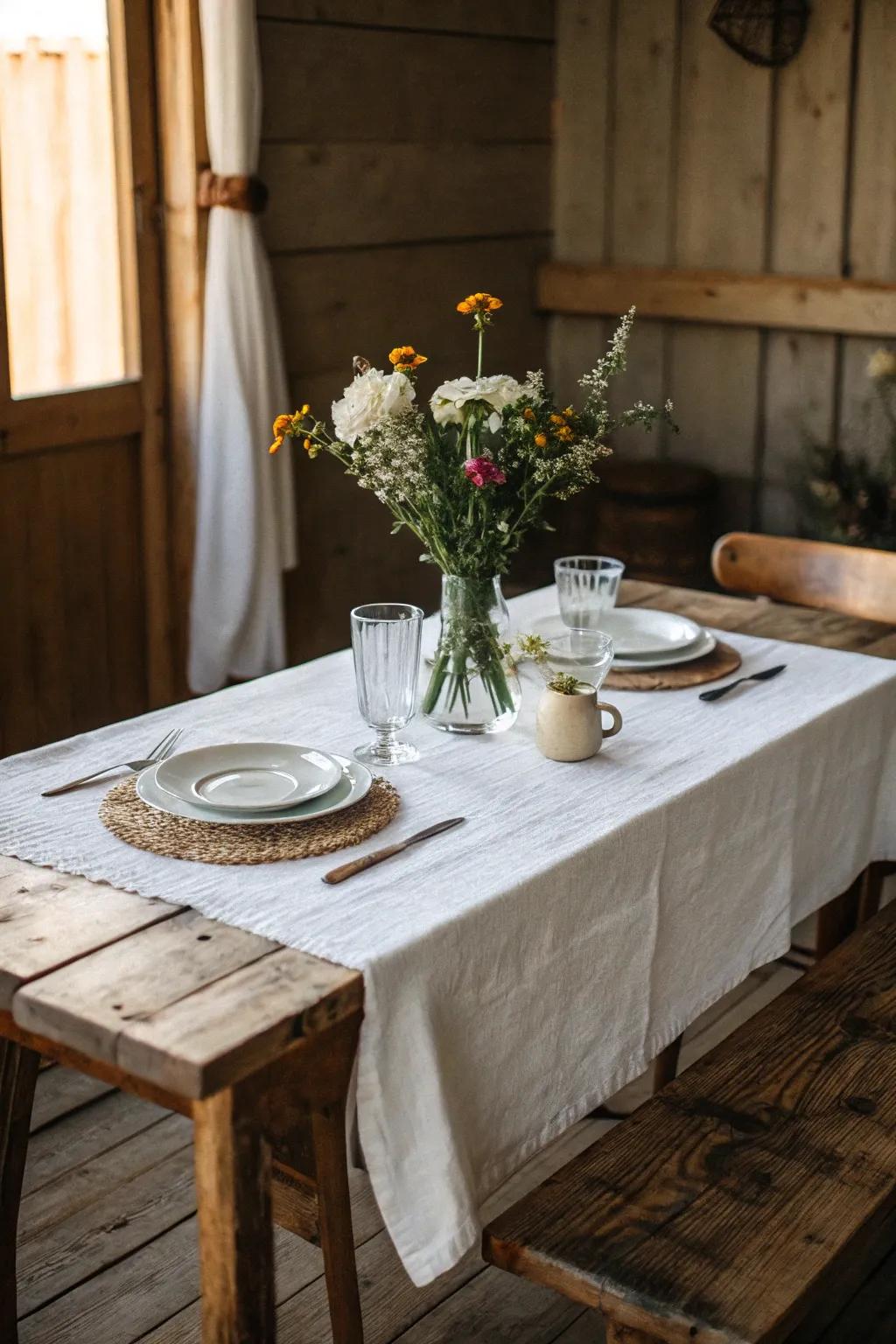 An inviting atmosphere created by Simplicity.