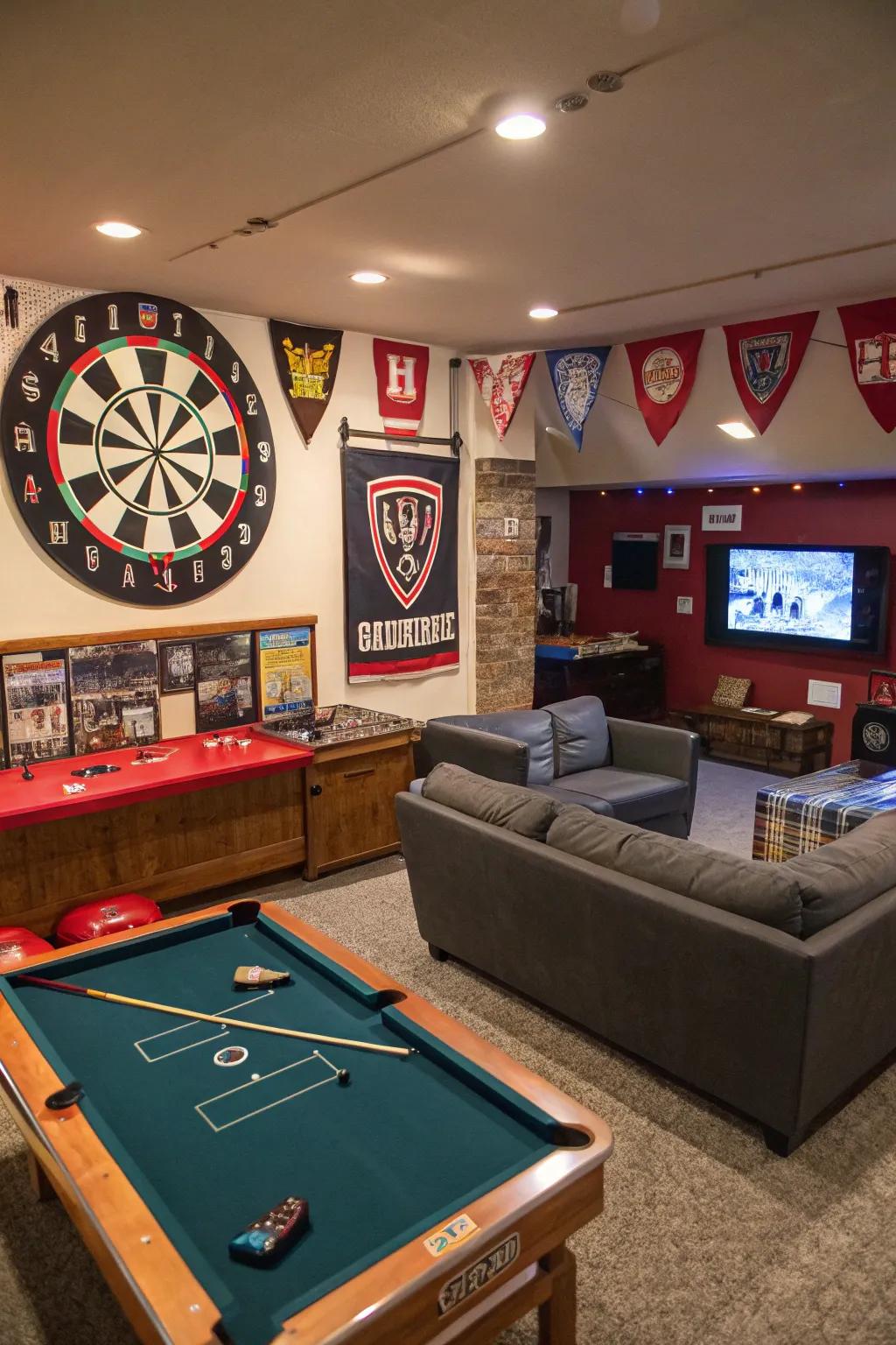 Fun activities make your room a great place for hanging out.