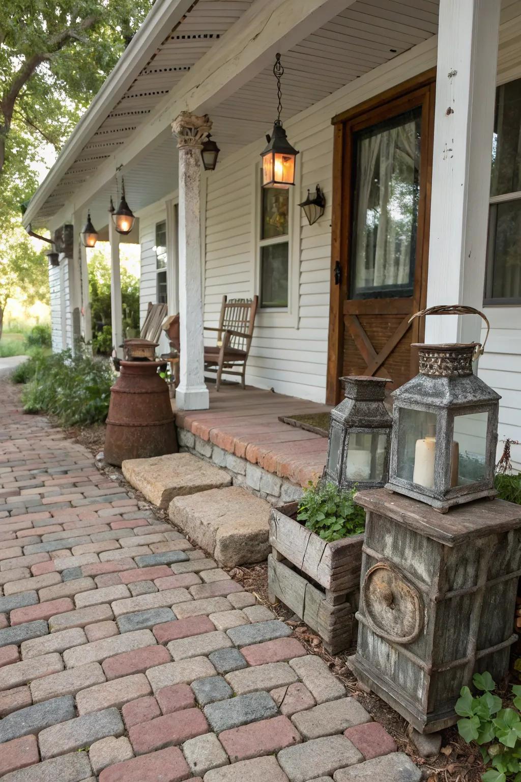 Reclaimed components append provincial charm and character.