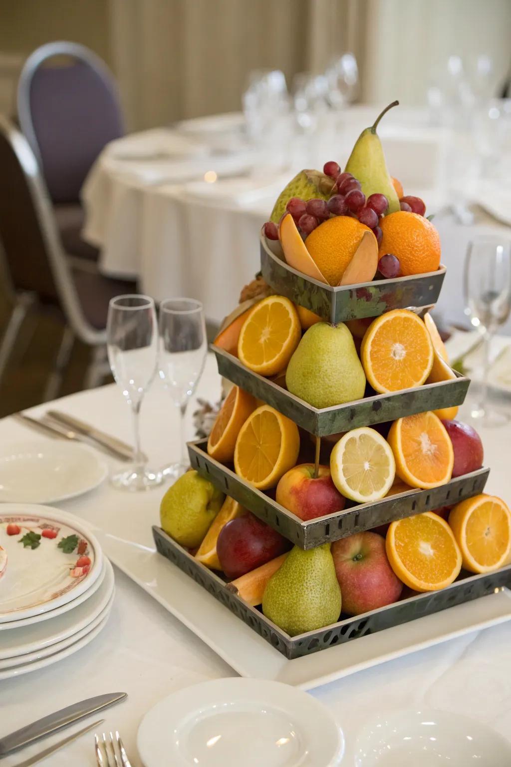 Surprise focal points offer an enchanting twist with hidden fruit treasures.
