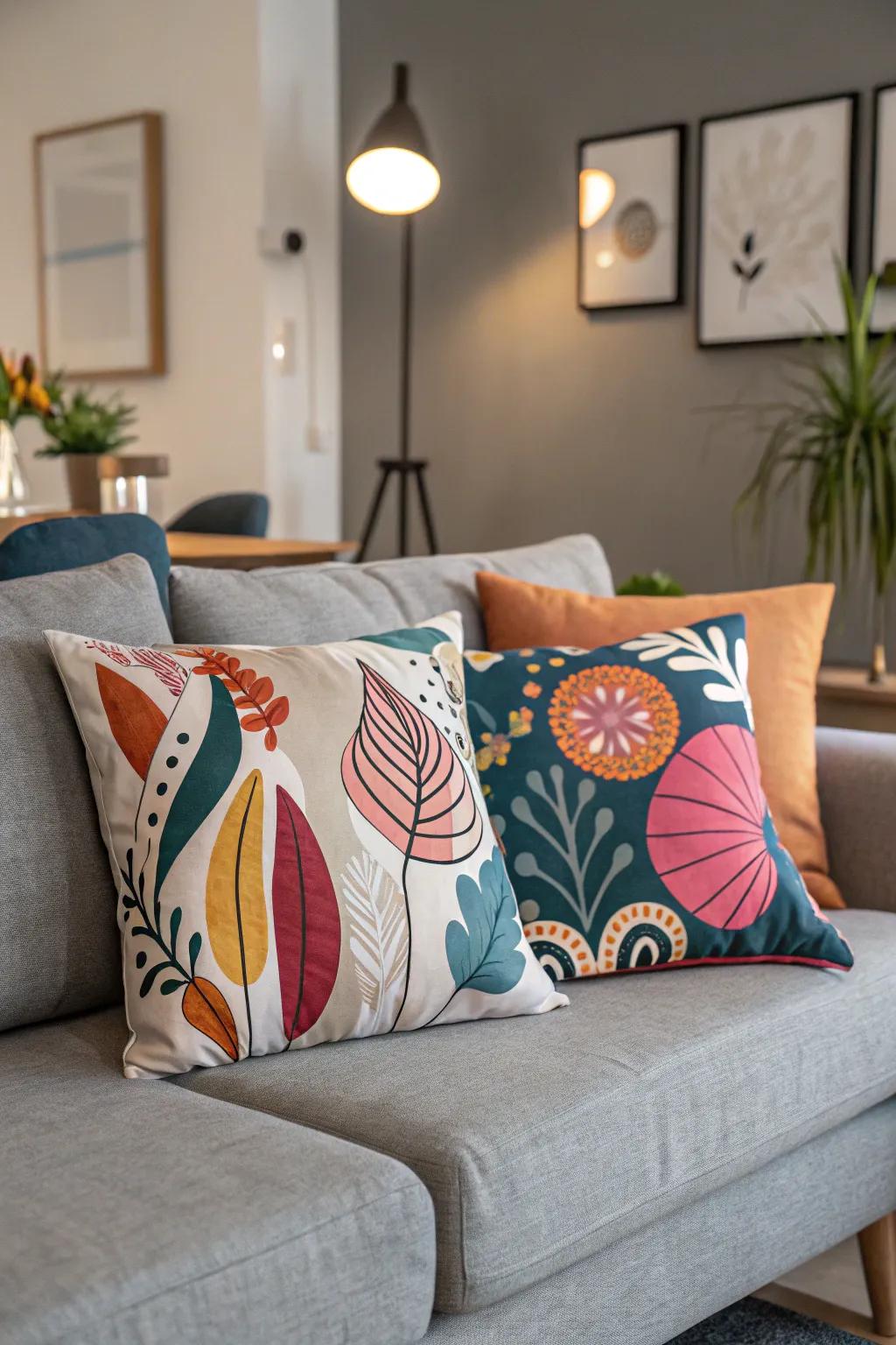 Artistic designs offer a unique and eye-catching element.