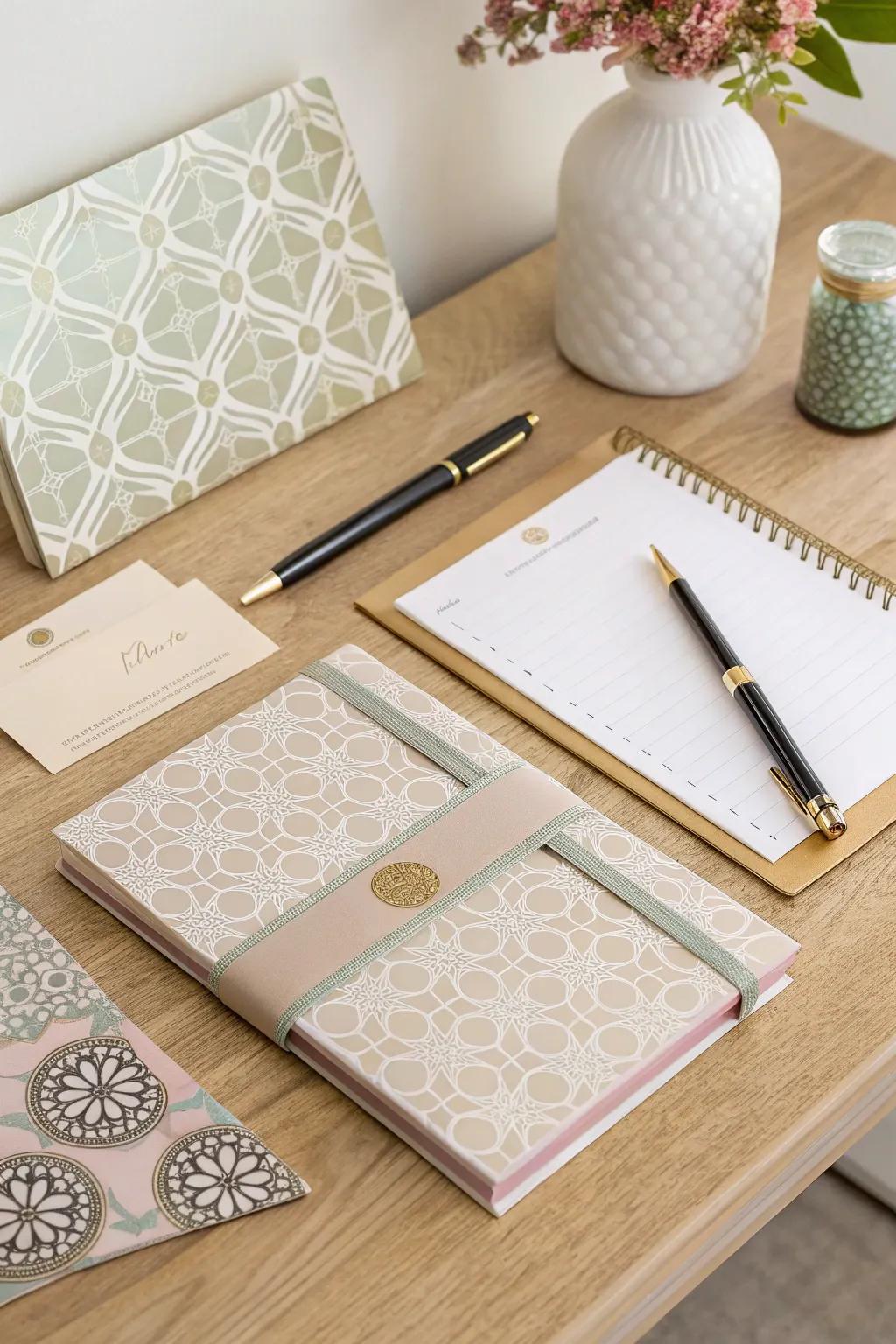 Personalized stationery, adding a personal touch to every written note.