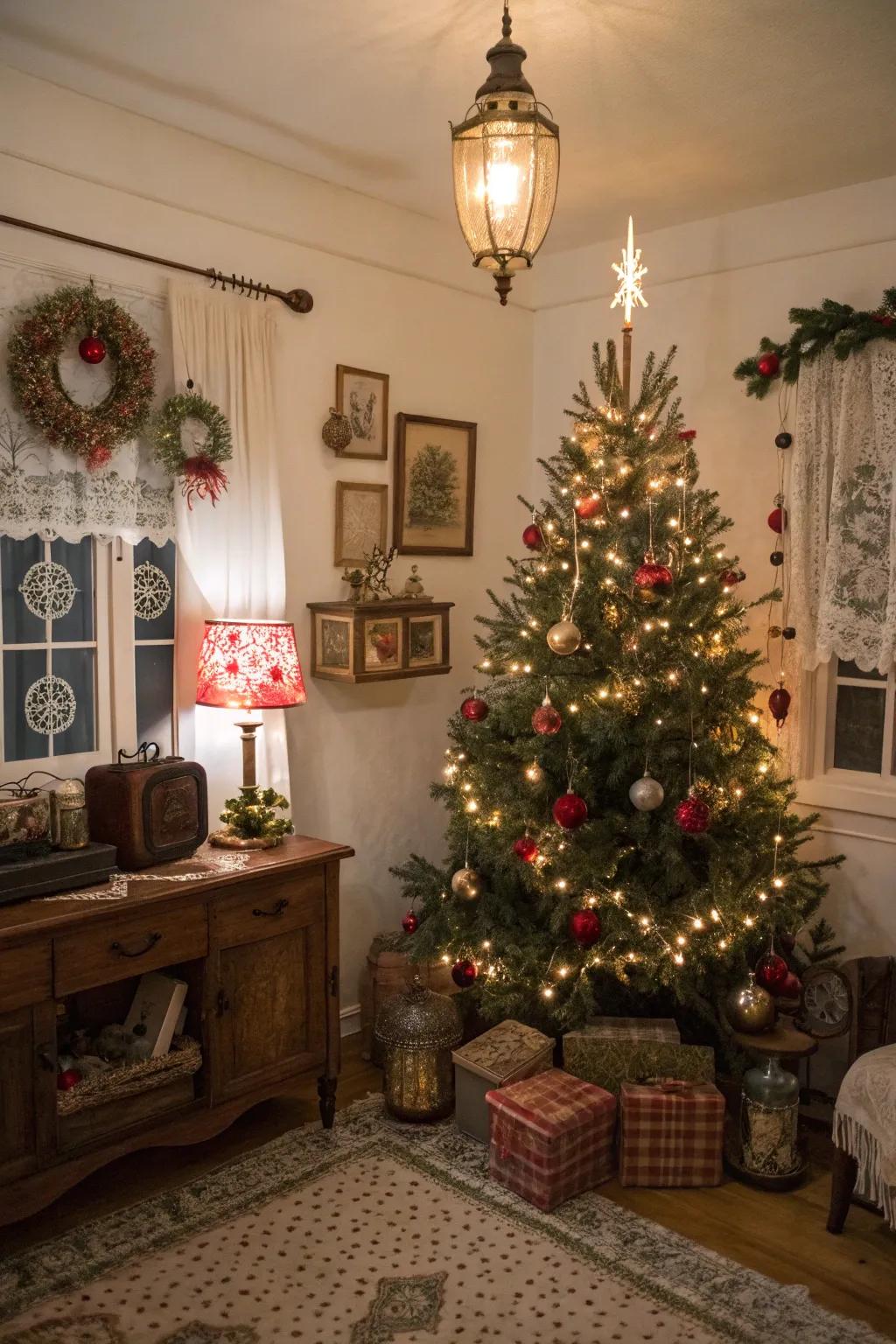 Relive cherished recollections with a Bygone Yuletide theme.