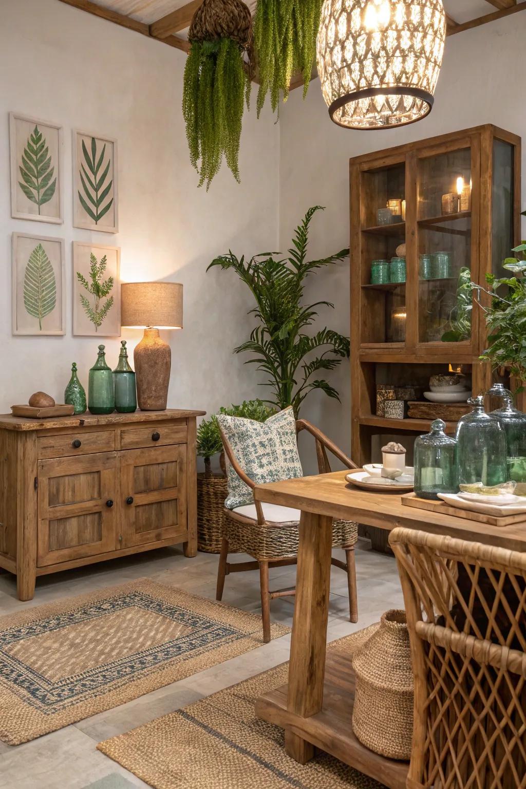 A space that embodies sustainable and stylish design.