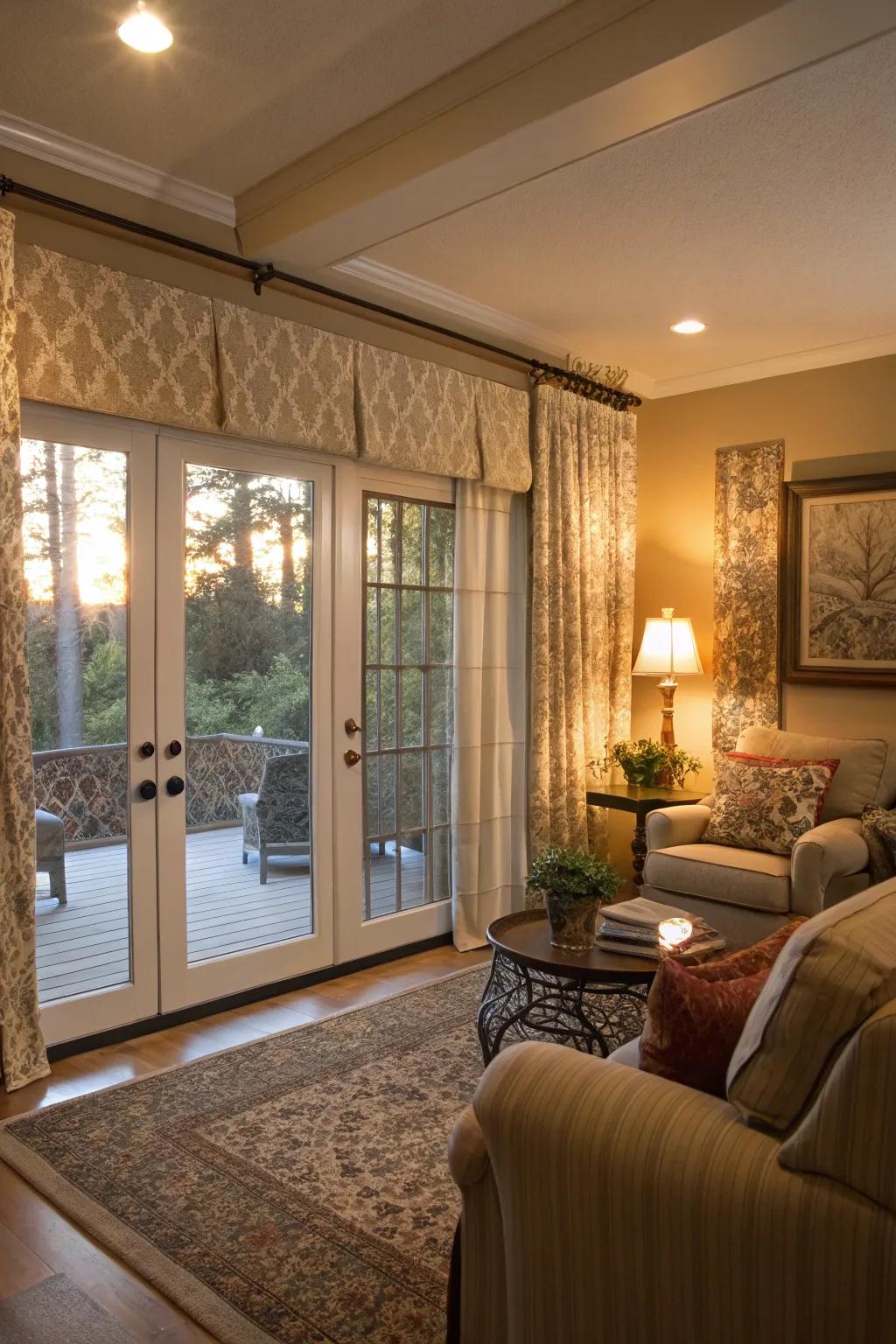 Textile screen inserts present an adaptable and comforting possibility.