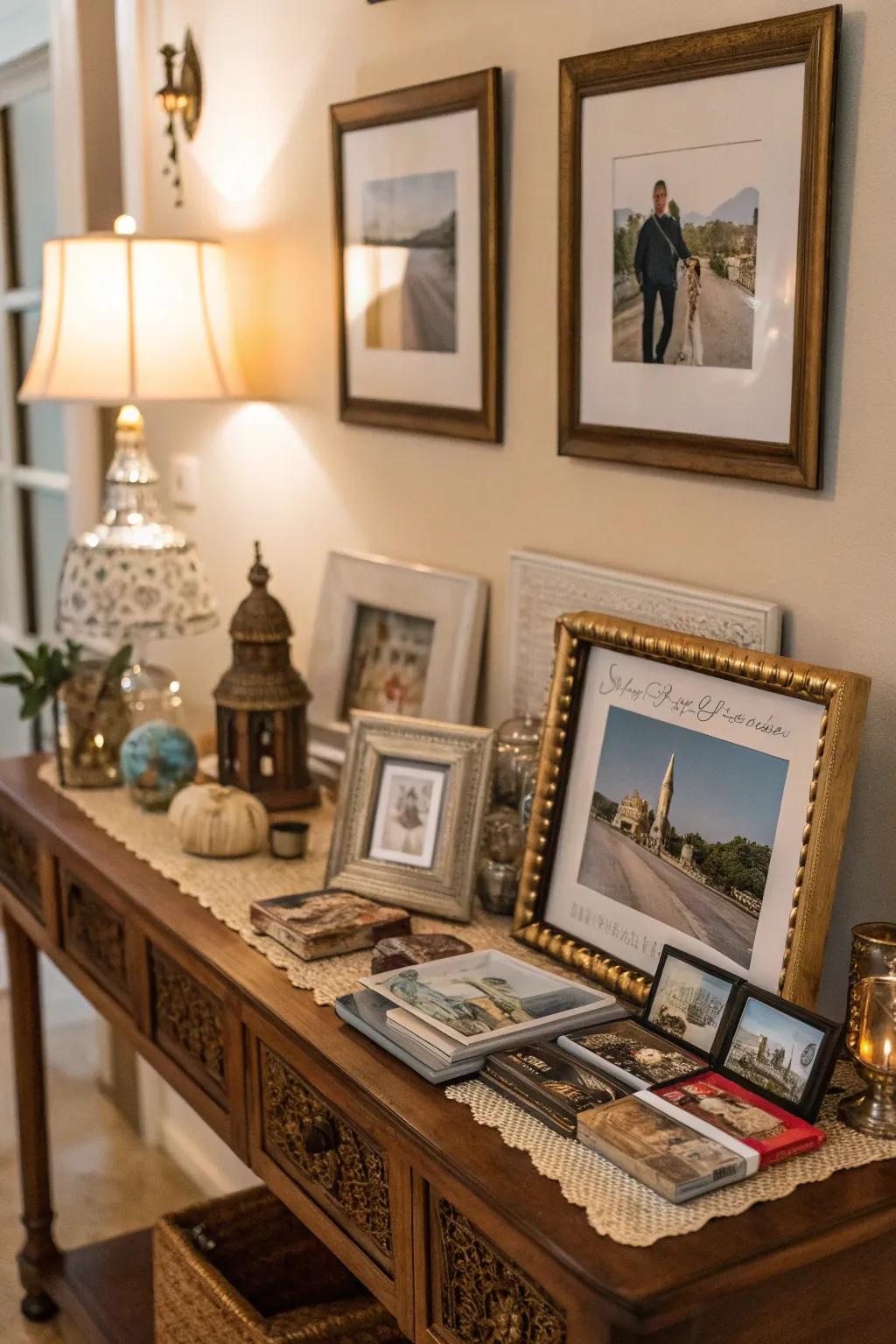 Add cherished memories.