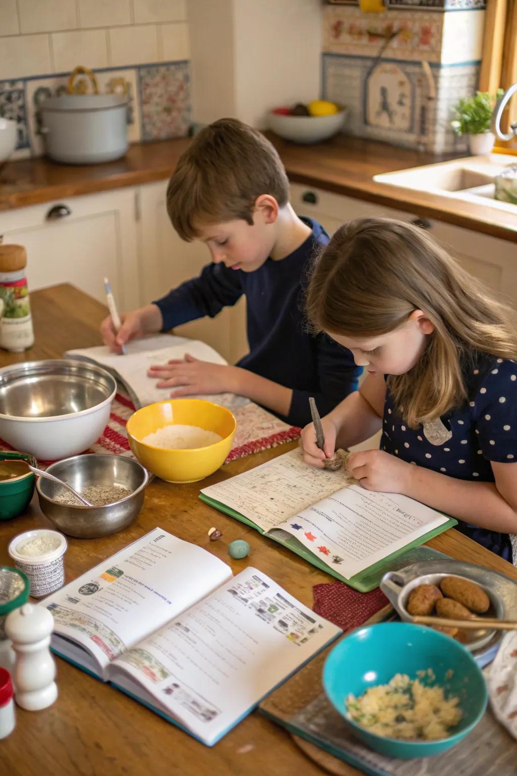 A family recipe book is a delicious legacy filled with love, tradition, and creativity.