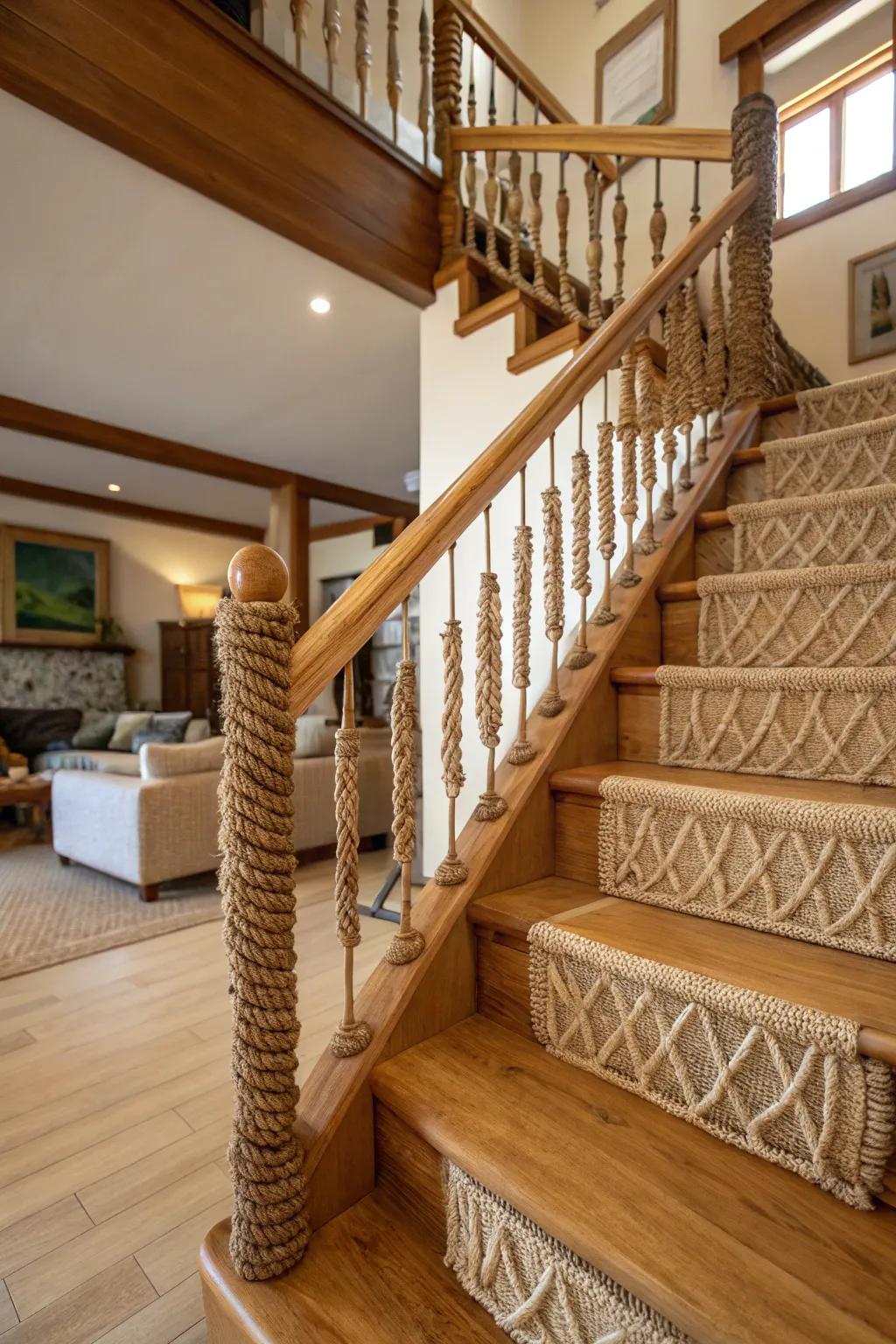 Woven resources contribute texture and craftsmanship.