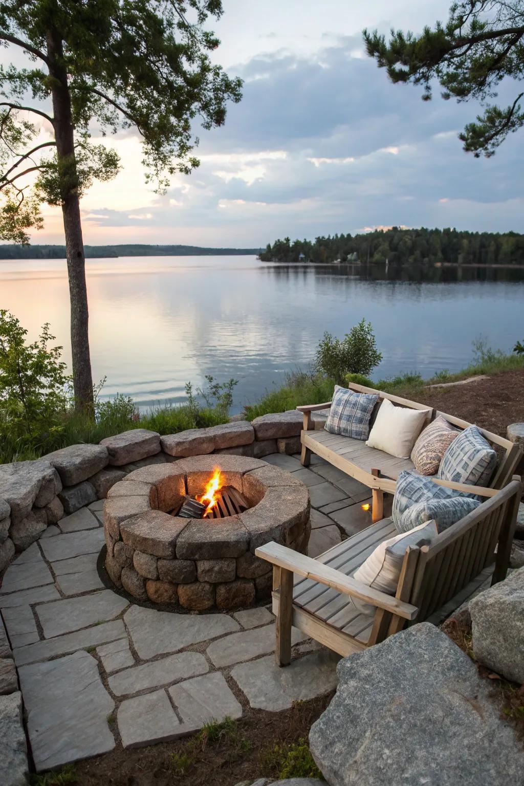 A protector makes sure your fire pit experience is enjoyable, no matter the weather.