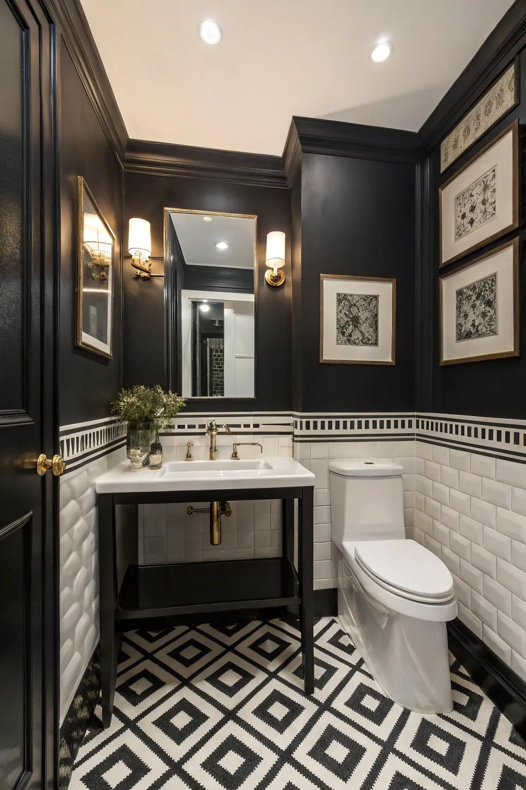 High-difference design offers enduring class and boldness.